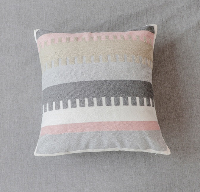 Canvas embroidery pillow