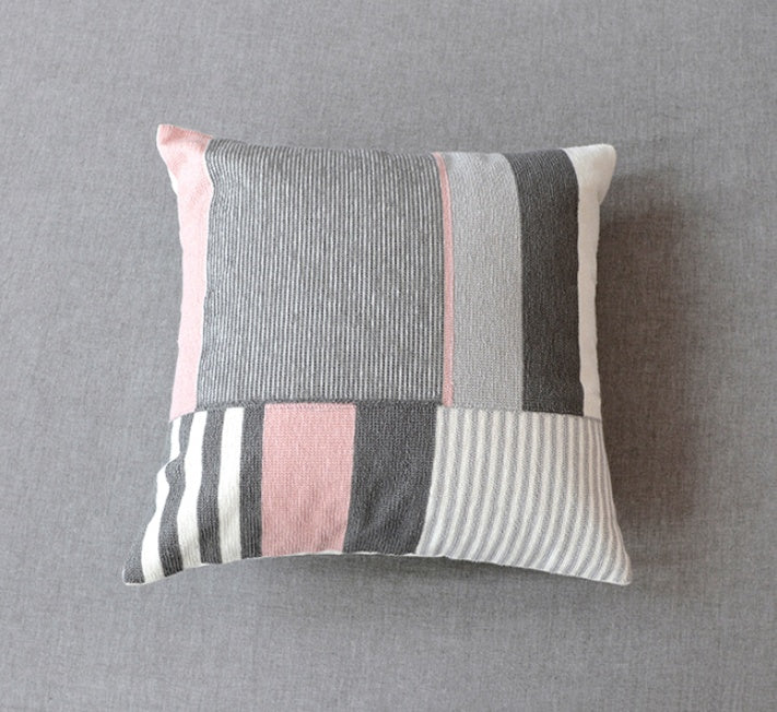 Canvas embroidery pillow