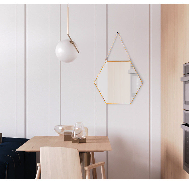 Decoration simple mirror beauty salon