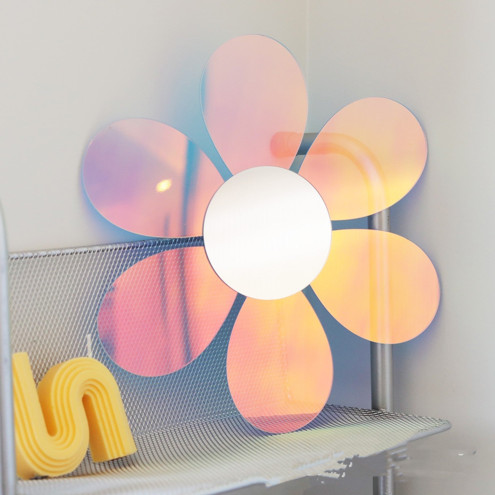 Cloud Mirror Wave Acrylic Makeup Desktop Decoration